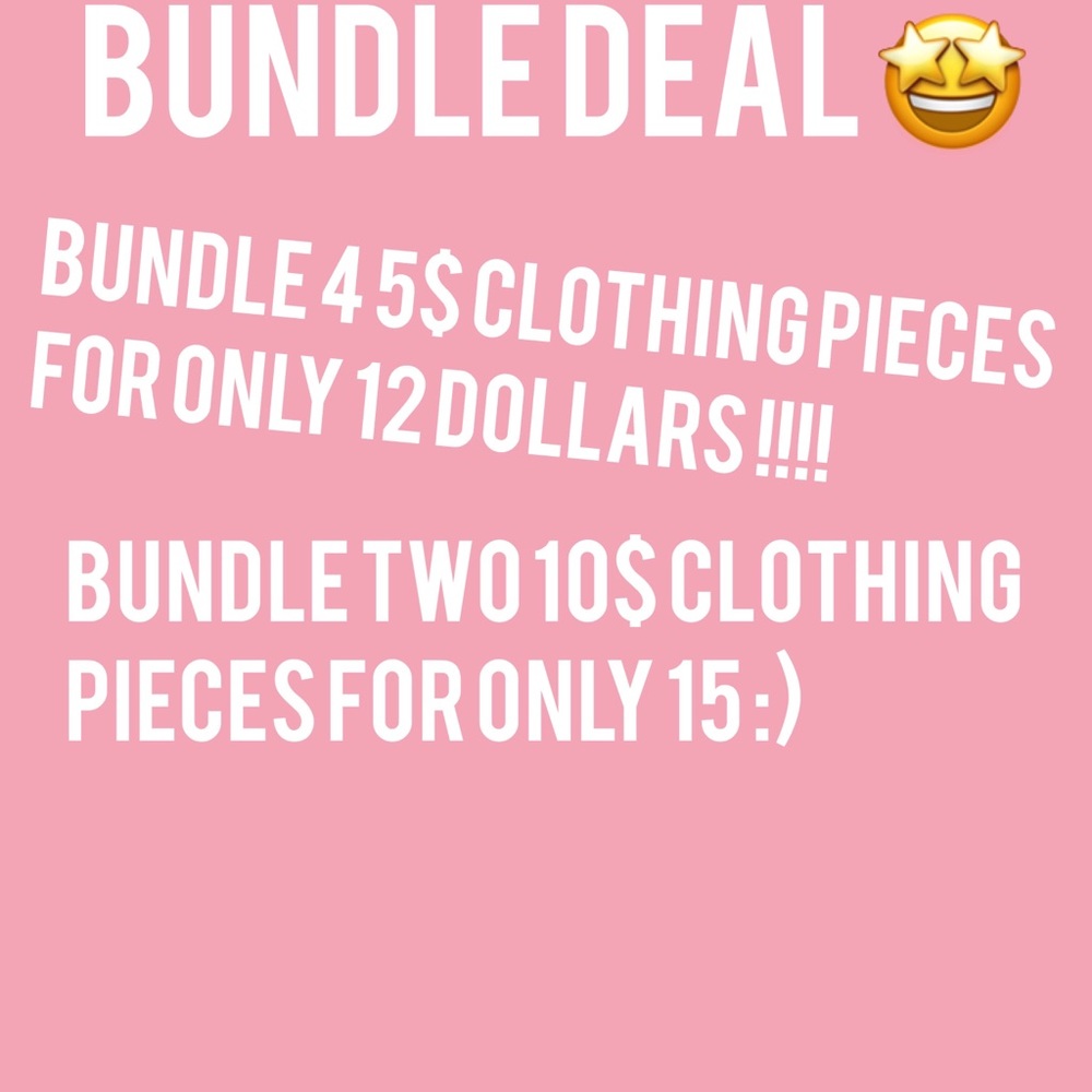 BUNDLE DEAL!!!!!